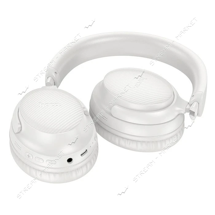 HOCO Bluetooth Навушники W53 Tone BT headphones, колір молочний