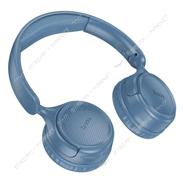 HOCO Bluetooth Навушники W66 Wave BT headphones, колір синій