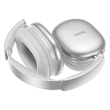 HOCO Bluetooth Навушники W73 Graceful BT headphones(App), колір світло-сірий                        
