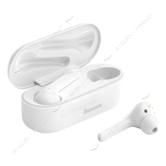 Bluetooth Навушники Baseus Encok W07 білий