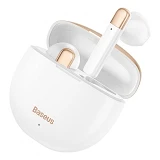 Bluetooth Навушники Baseus Encok True Wireless Earphones W2 білий