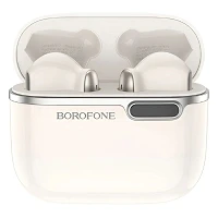 Bluetooth Навушники BOROFONE BW12 Leisure true wireless BT headset білий