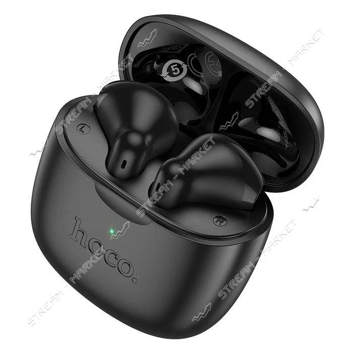 Bluetooth Навушники HOCO EW201 Graceful true wireless BT headset чорний