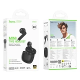 Bluetooth Навушники HOCO EW201 Graceful true wireless BT headset чорний
