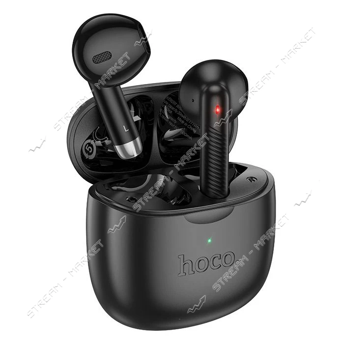 Bluetooth Навушники HOCO EW201 Graceful true wireless BT headset чорний