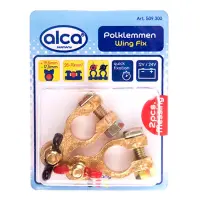 Клеммы аккумуляторные ALCA 509000 свинец 2шт                                                        