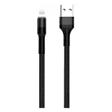 Кабель WUW X157 3A Lightning 1м черный                                                              