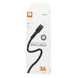 Кабель WUW X157 3A Lightning 1м черный                                                              