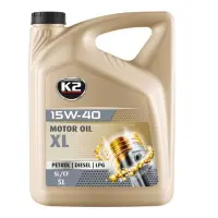 Масло моторное K2 O2535E 15W-40 MOTOR OIL SL/CF XL 5л                                               