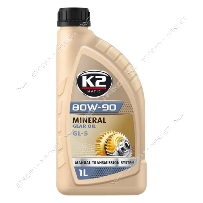 Масло трансмиссионное К2 O5541E 80W-90 MATIC MINERAL GEAR OIL GL-5 1л