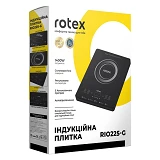 Электроплита Rotex RIO225-G 1400Вт 1 конфорка индукционная