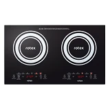 Электроплита Rotex RIO250-G Duo 2800Вт 2 конфорки индукционная                                      