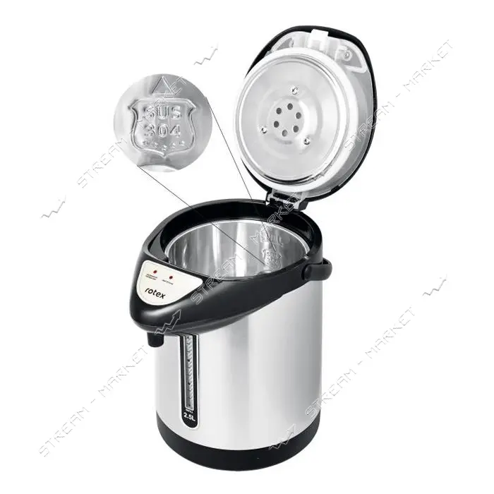 Термопот Rotex RTP302-W 800Вт 2.5л                                                                  