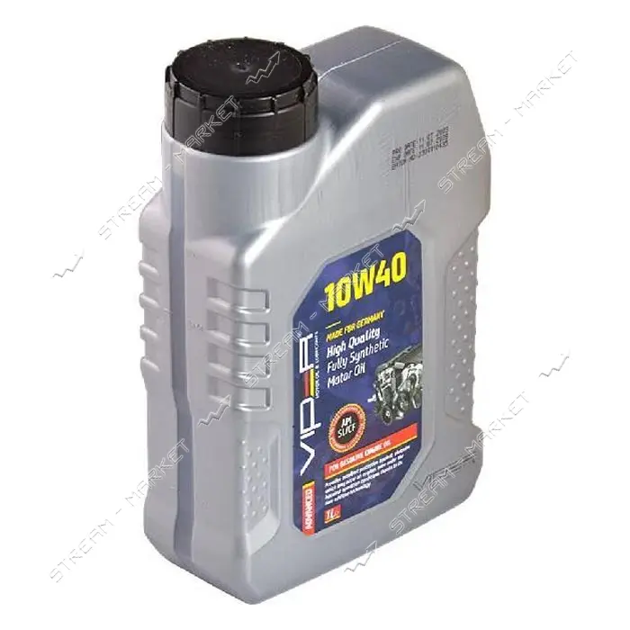Масло моторное Viper 10W-40 SEMISYNTHETIC MOTOR OIL SL/CF XL 1л                                     