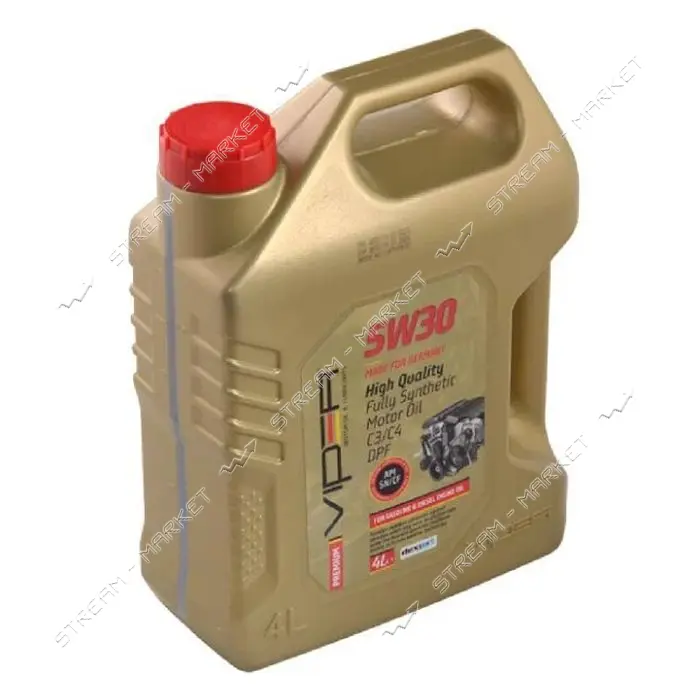 Масло моторное Viper 5W-30 FULLY SYNTHETIC MOTOR OIL C3-C4 DPF SN/CF XL 4л