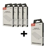 Портативное зарядное устройство Asonic АКЦИЯ 4 плюс 1 2USB 10000mAh белое