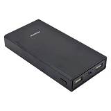 Портативное зарядное устройство Pineng АКЦИЯ 4 плюс 1 2USB 20000mAh черное