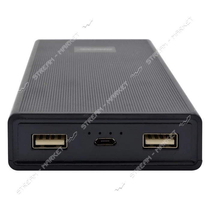 Портативное зарядное устройство Pineng АКЦИЯ 4 плюс 1 2USB 20000mAh черное