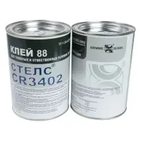 Клей Стелс CR 3402 Химик-Плюс универсальный водостойкий маслостойкий 350г 0.54л Киев                