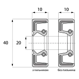Сальник ARS 20-40-10 TC NBR                                                                         