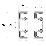 Сальник ARS 24-46-10 TC NBR                                                                         