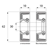 Сальник ARS 30-62-10 TC NBR                                                                         