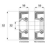 Сальник ARS 32-52-10 TC NBR                                                                         