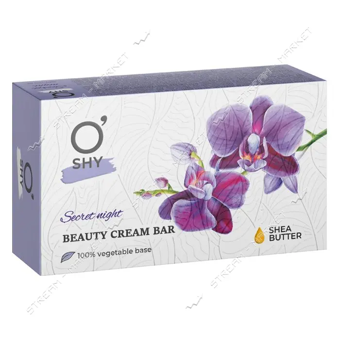 Мыло туалетное OSHY Beauty Cream Bar Secret night 125г