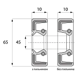 Сальник ARS 45-65-10 TC NBR