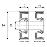 Сальник ARS 65-90-10 TC NBR                                                                         