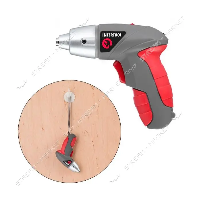 Отвертка аккумуляторная Intertool DT-0301 3.6В