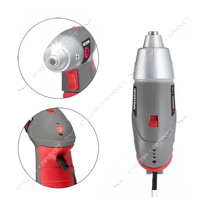 Отвертка аккумуляторная Intertool DT-0301 3.6В