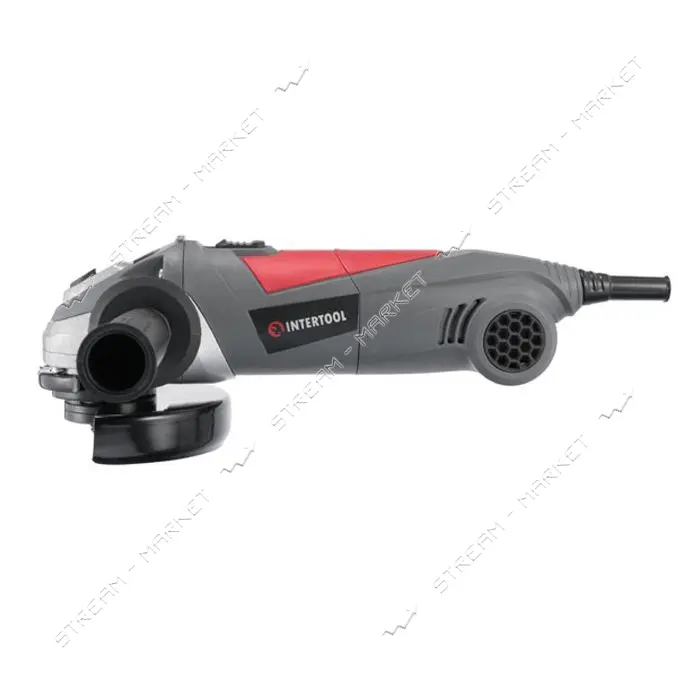 Шлифмашина угловая Intertool DT-0268 900Вт 12000 об/мин диаметр круга 125мм