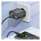 Сетевое зарядное устройство Hoco CS44A Smart PD65W 2C1A charger EU черное