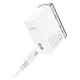 Сетевое зарядное устройство Hoco N36 Fuerza six-port PD65W 3C3A charger EU белое