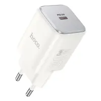 Сетевое зарядное устройство Hoco N43 Vista single port PD30W charge EU белое                        