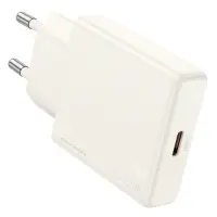 Мережевий зарядний пристрій Hoco N44 Biscuit single port PD30W C to iP EU білий