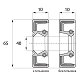 Сальник ARS 40-65-10 TC NBR