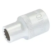 Насадка торцевая Mastertool  78-0610 12-гранная CrV 1/2 10мм                                        