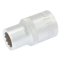 Насадка торцевая Mastertool 78-0611 12-гранная CrV 1/2 11мм                                         