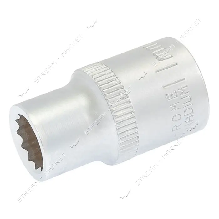Насадка торцевая Mastertool 78-0611 12-гранная CrV 1/2 11мм                                         