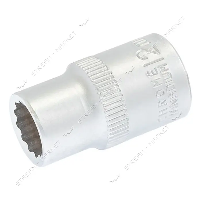Насадка торцевая Mastertool 78-0612 12-гранная CrV 1/2 12мм