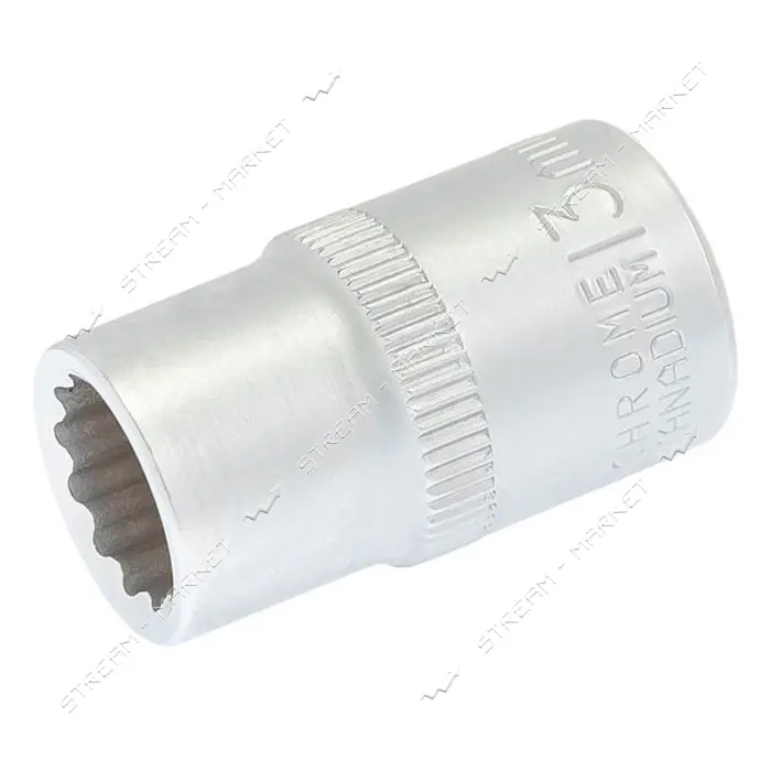 Насадка торцевая Mastertool 78-0613 12-гранная CrV 1/2 13мм                                         