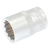 Насадка торцевая Mastertool 78-0618 12-гранная CrV 1/2 18мм
