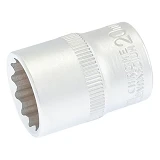 Насадка торцевая Mastertool 78-0620 12-гранная CrV 1/2 20мм                                         