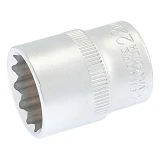Насадка торцевая Mastertool 78-0622 12-гранная CrV 1/2 22мм                                         