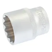 Насадка торцевая Mastertool 78-0627 12-гранная CrV 1/2 27мм                                         
