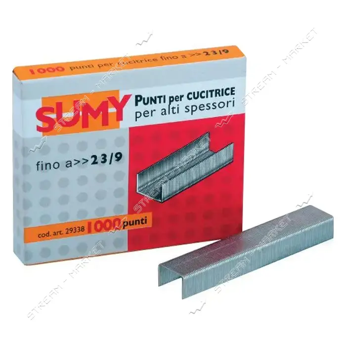 Скобы 23/09 SUMY 1000шт                                                                             