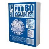 Бумага офисная CRYSTAL PRO 80 А5 80г/м2 10х500л