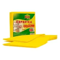 Салфетки вискозные ТМ EKO 10шт 30х30                                                                